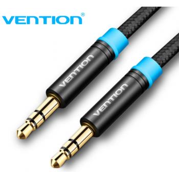 
Vention AUX Audio Cable (3.5mm Jack  Male to Male // 1.5M // Black) [P350AC150-B-M]